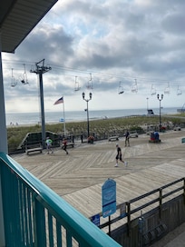 View from outside our room