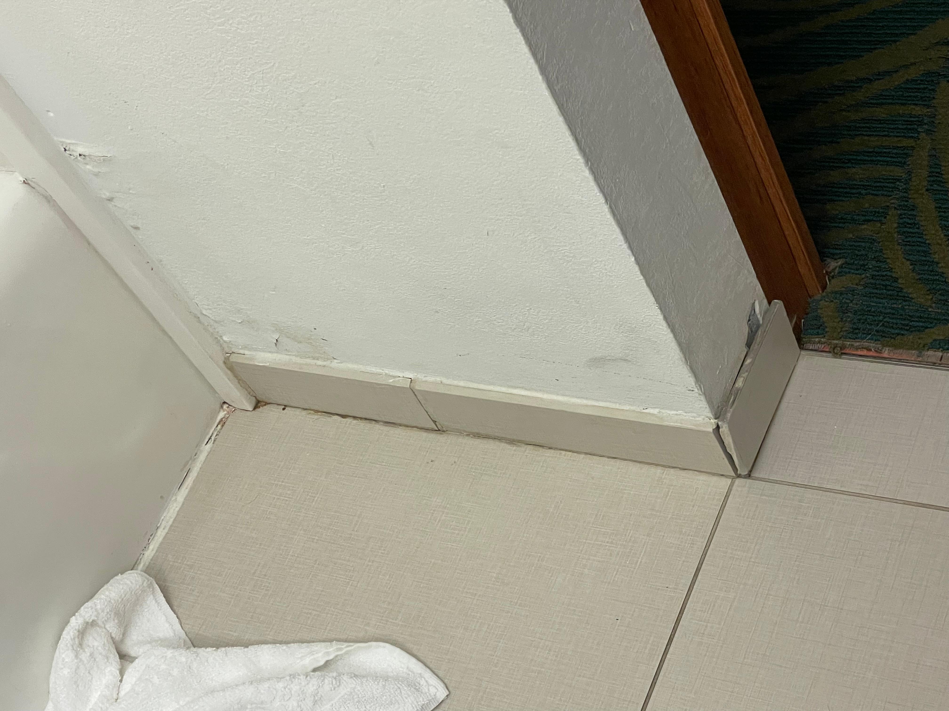 How do people damage a room so bad?
