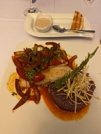 Mildly spicy fish was delicious!
