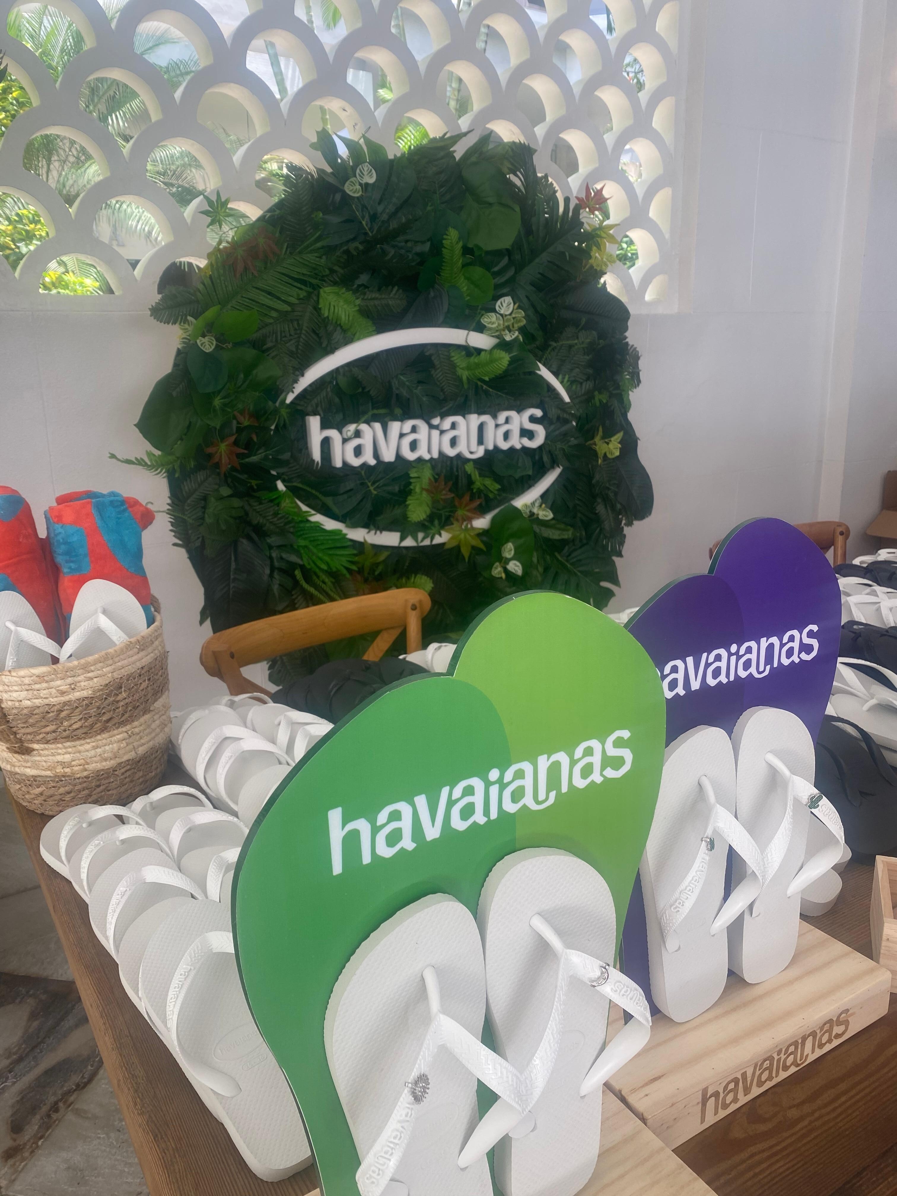 Agradinho de carnaval Havaianas 