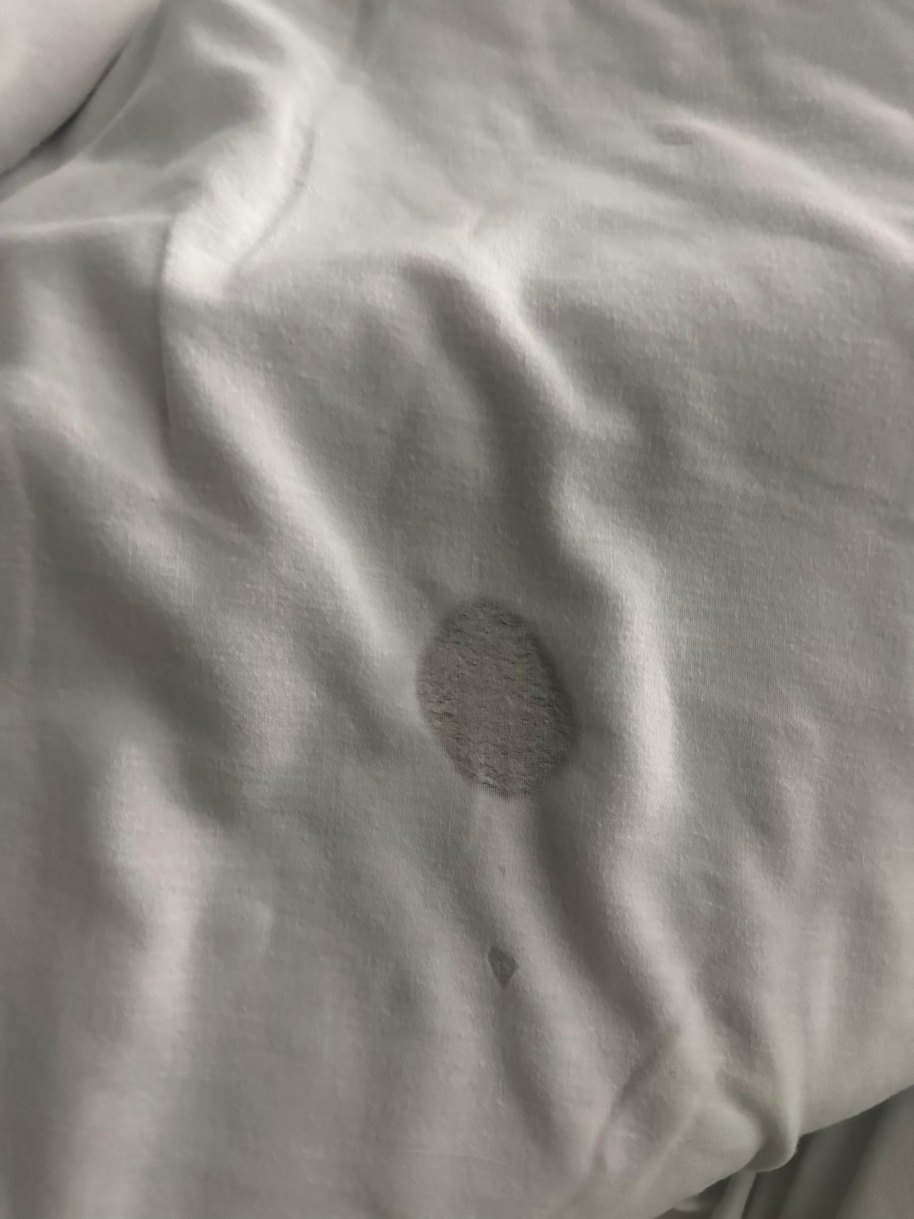 Stains on sheets