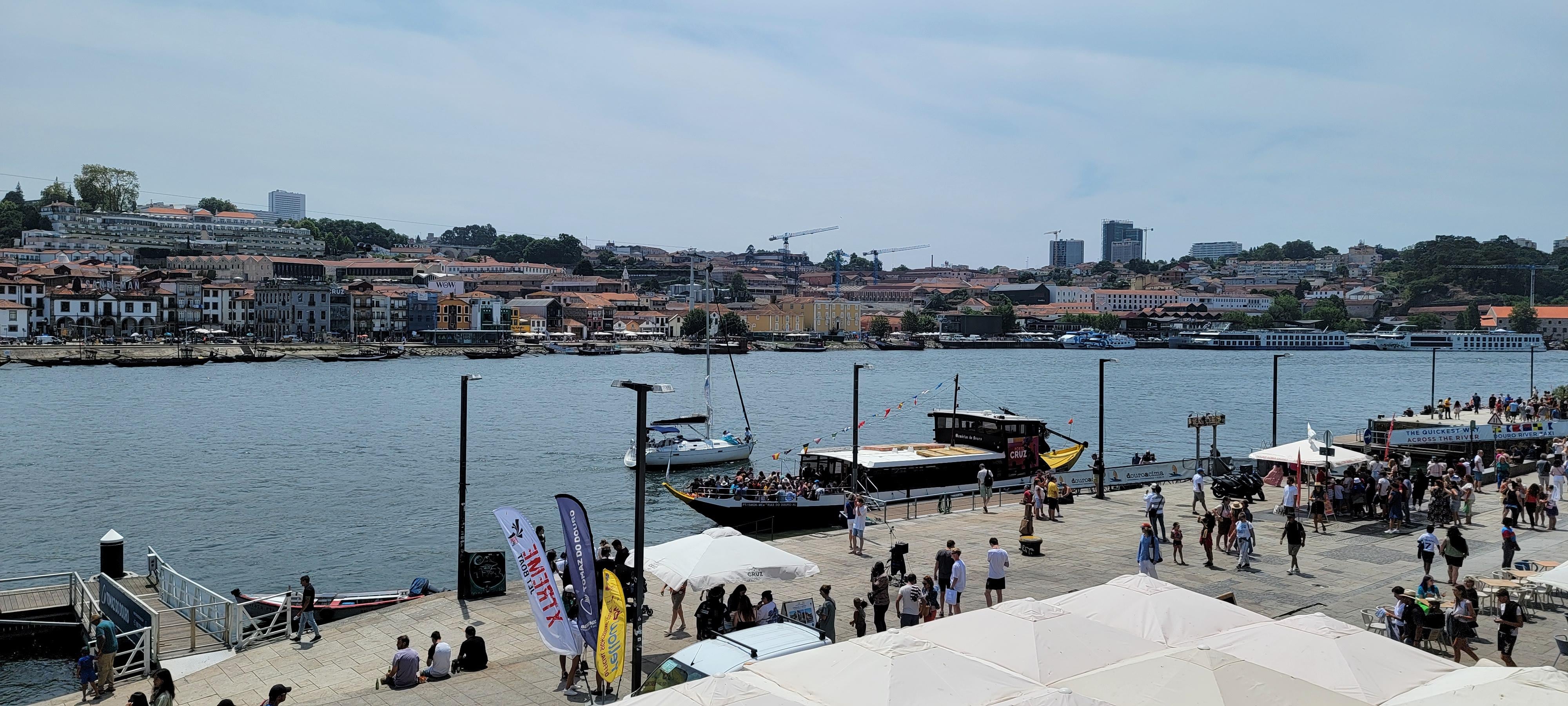 View from restaurant