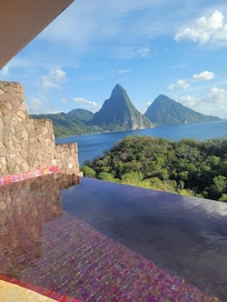 View from our sanctuary suite