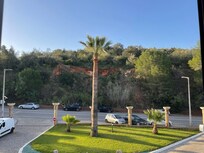 Udsigt fra vores værelse