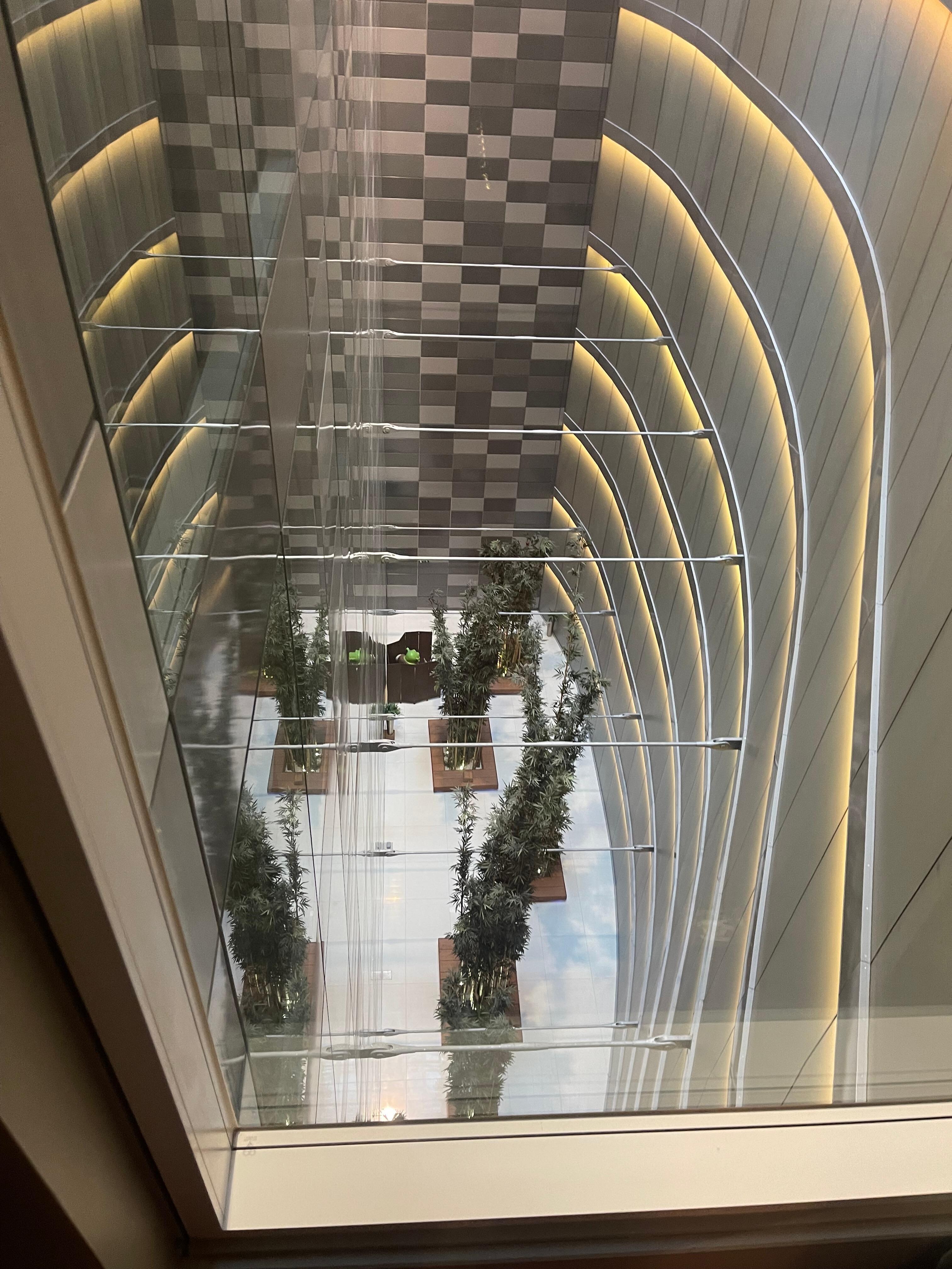 Odd indoor view 