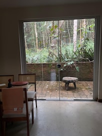 Terrace off of the kitchen
