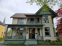 Front of house on front street.