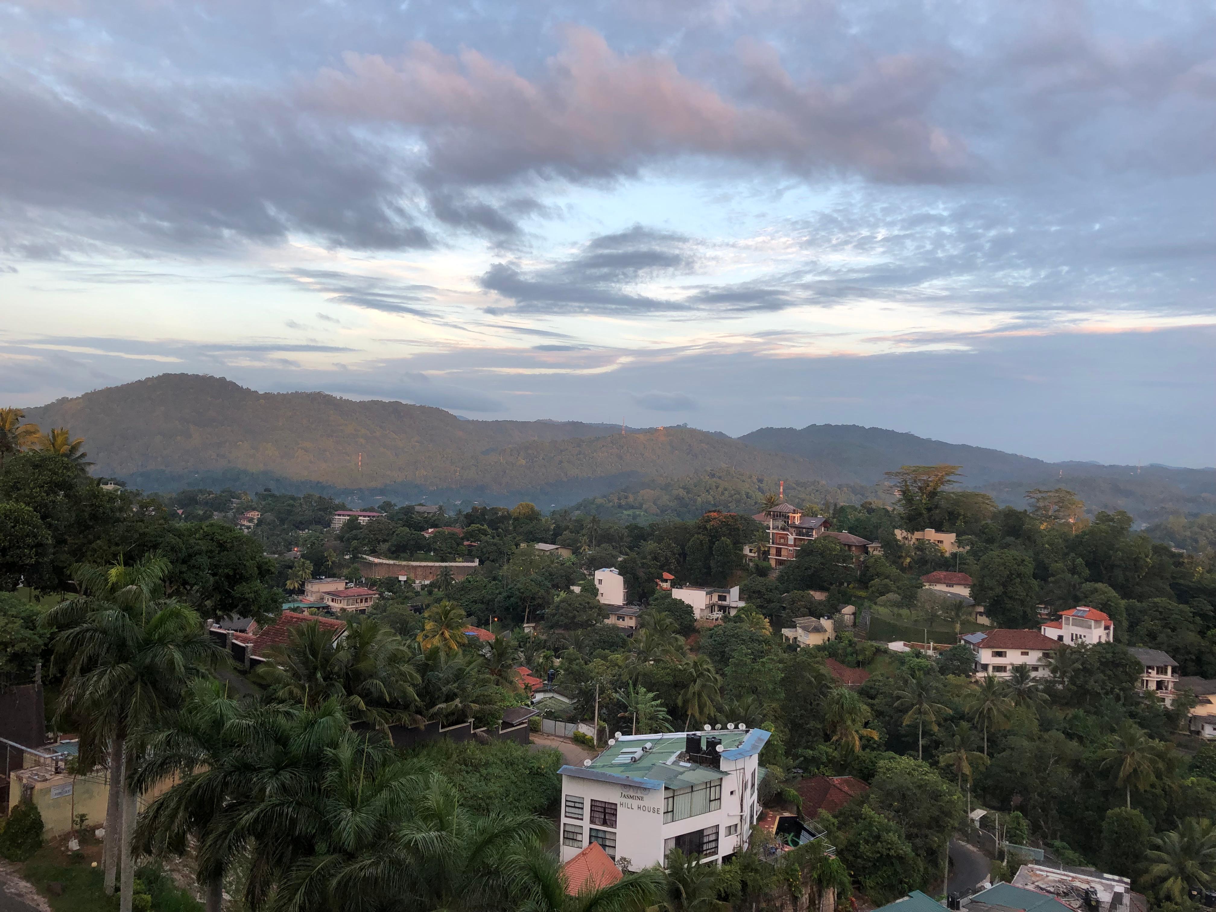 View from bedroom window