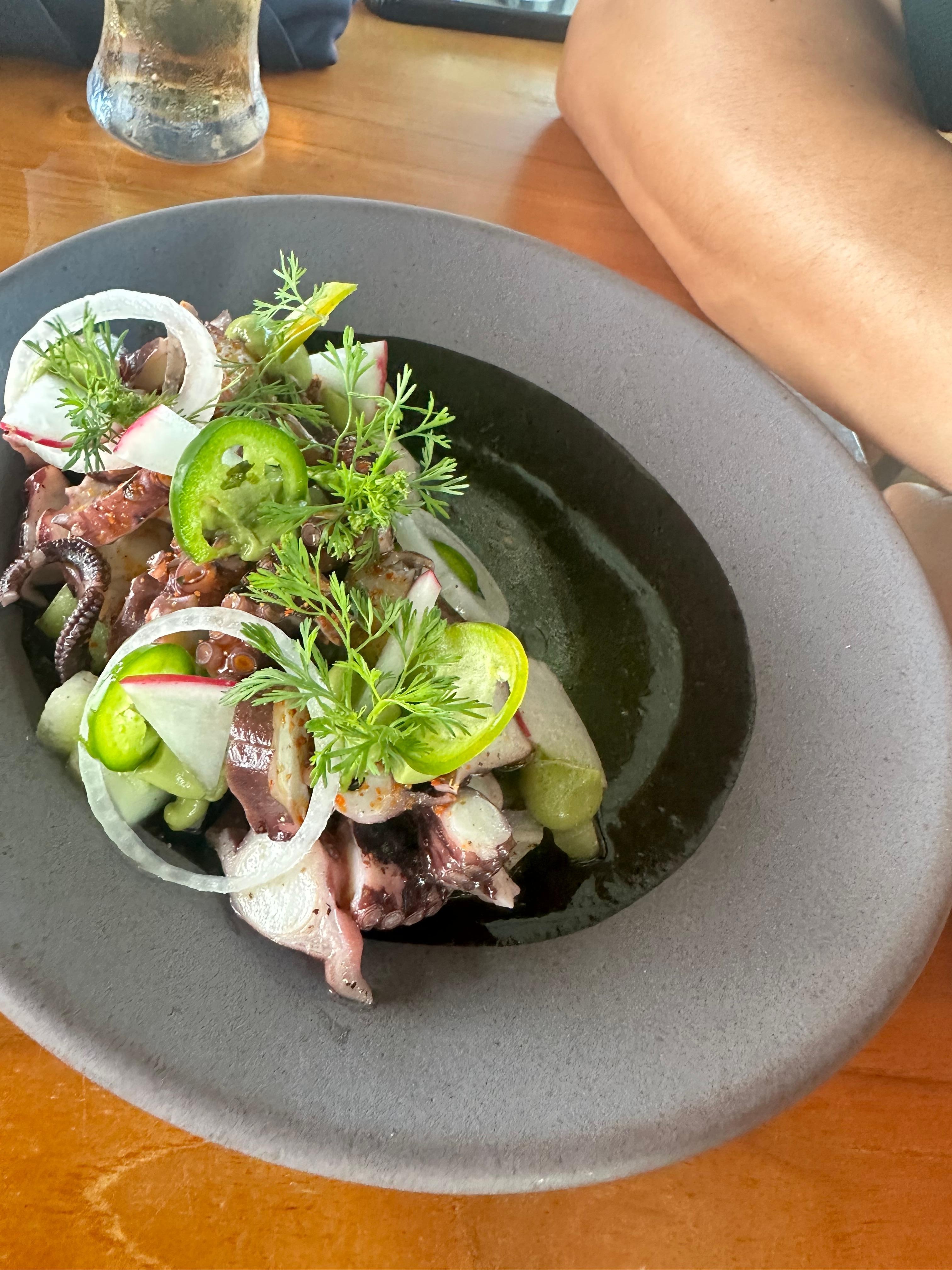 Ceviche de pulpo