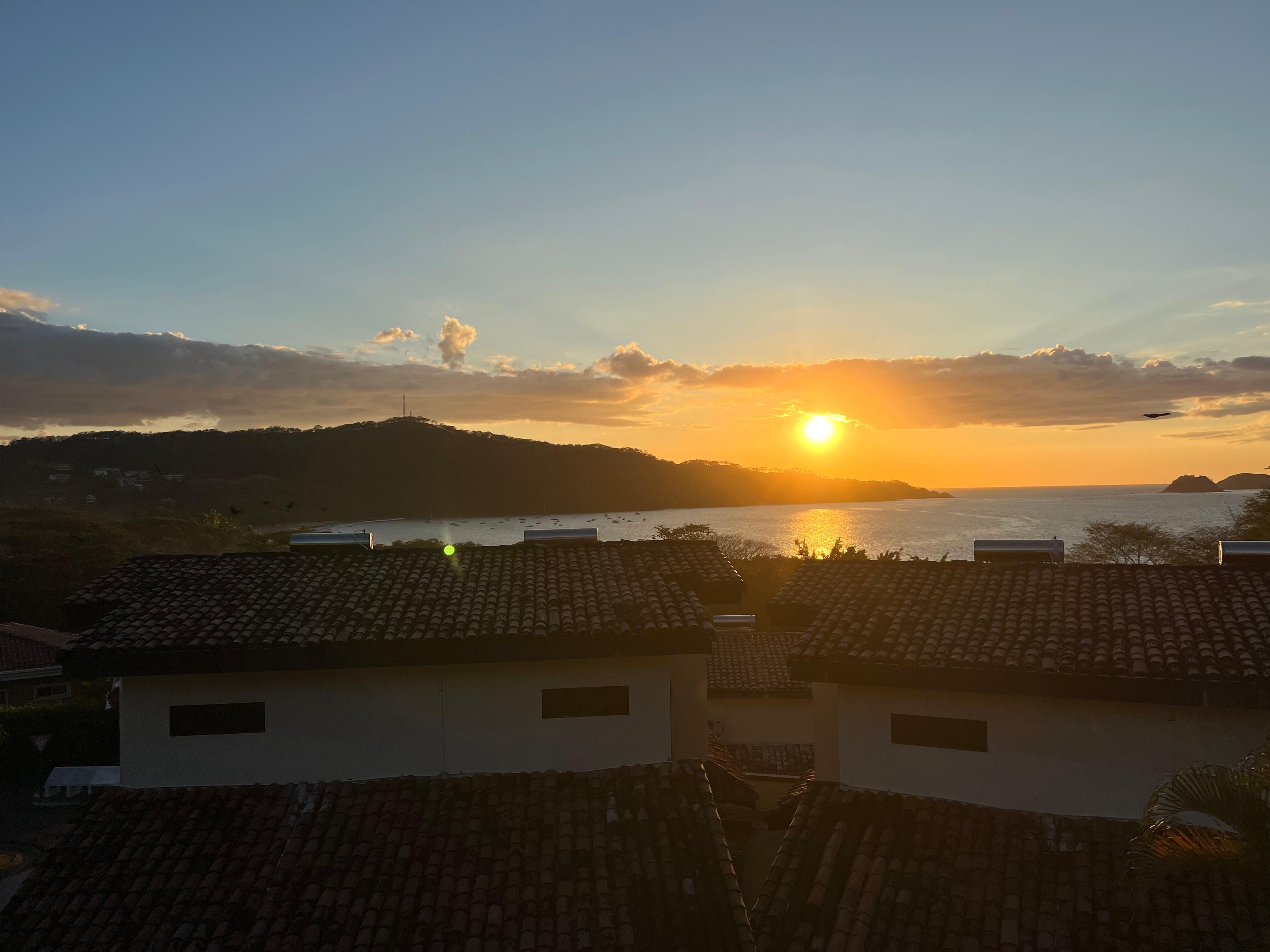 View from the rooms. 