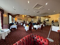 The empty tables despite what the hotel will tell you at breakfast.