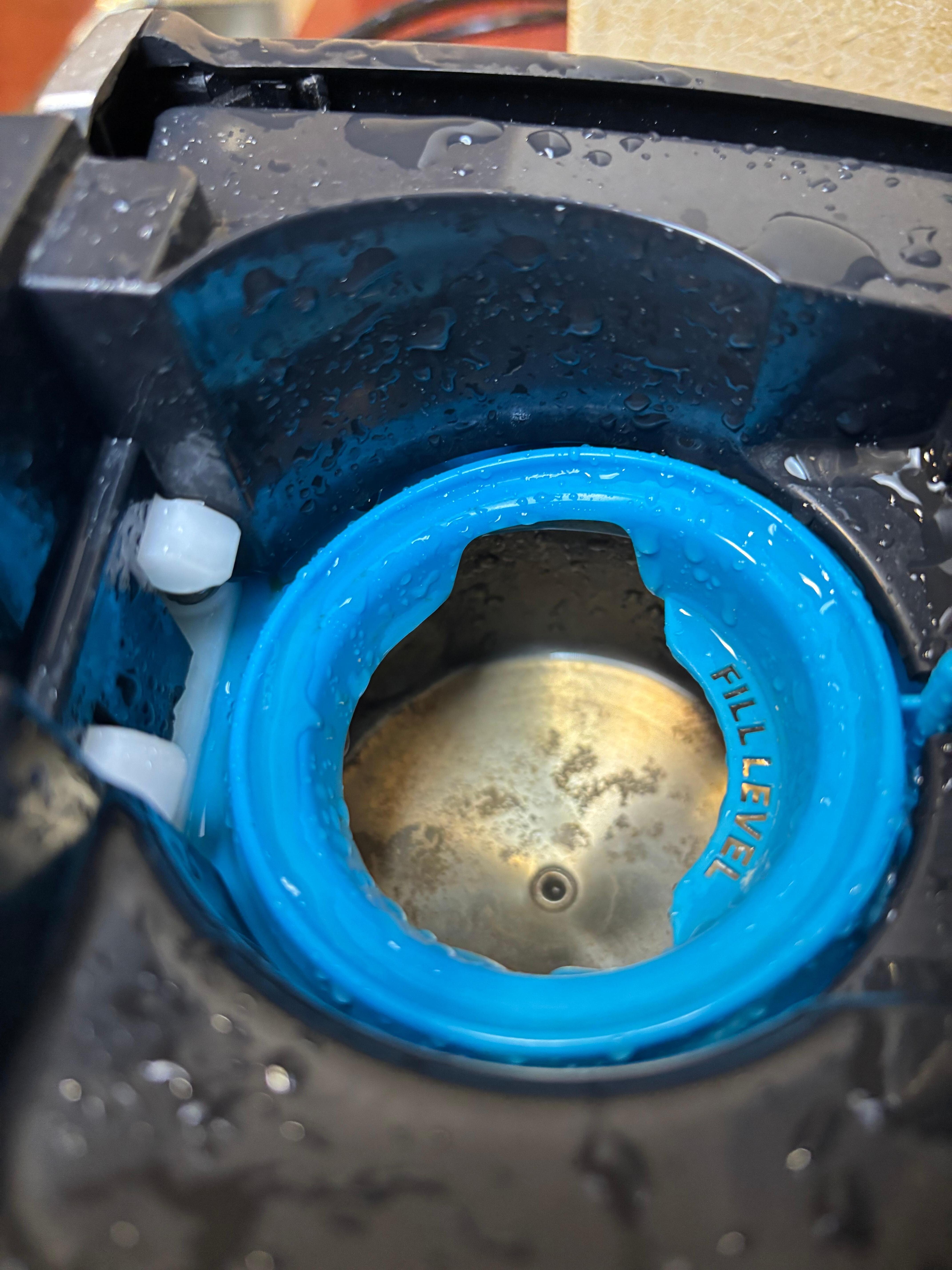 Dirty, moldy coffee maker