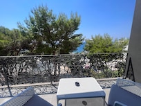 Balcony with sea view