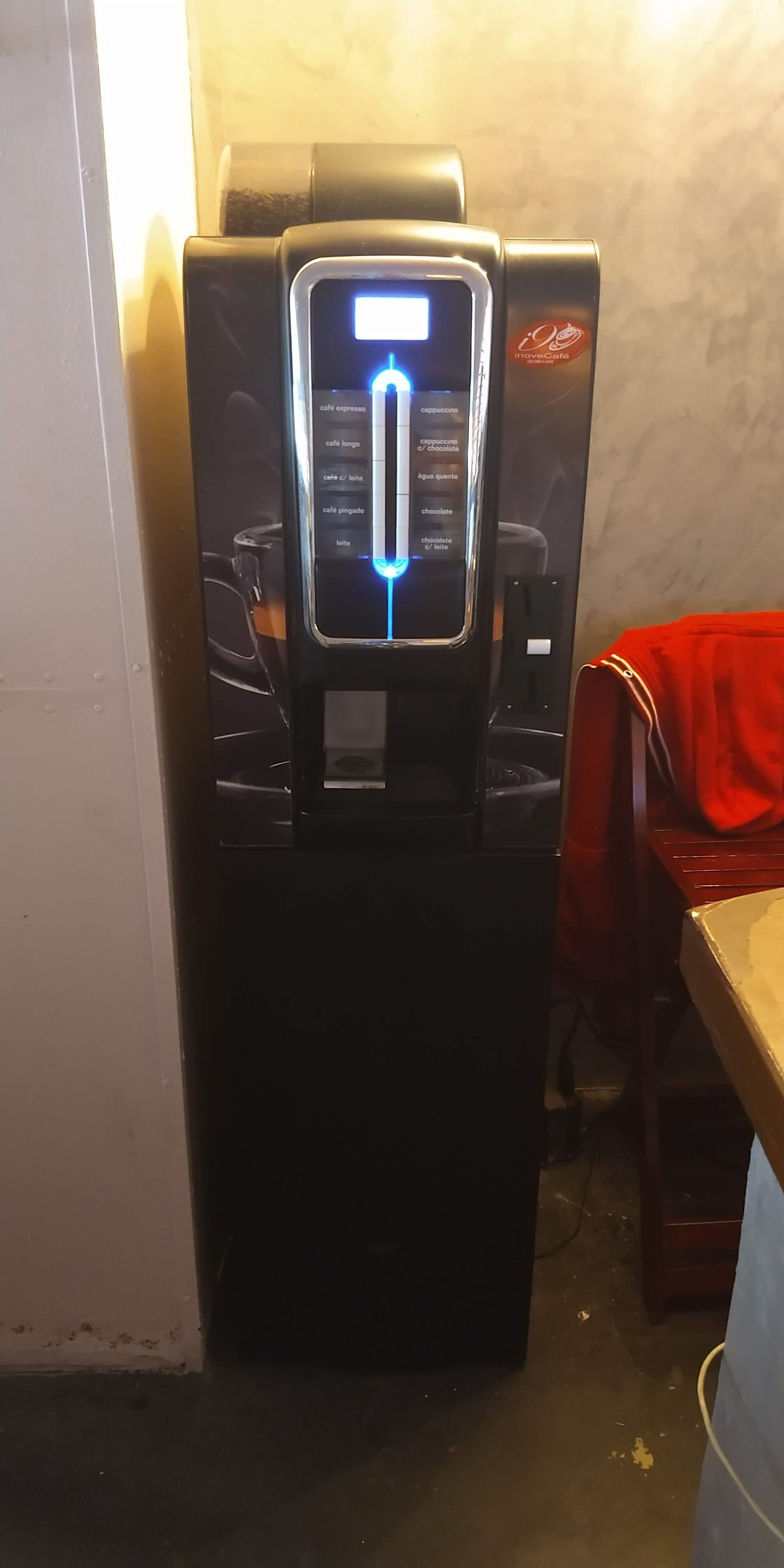 Máquina do café da manhã; muito bom.