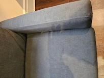 Filthy sofa beds with marks