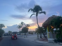 Evening walks on the island