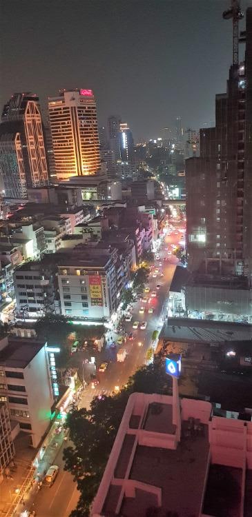 Utsikt från poolområdet