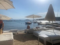 The beach