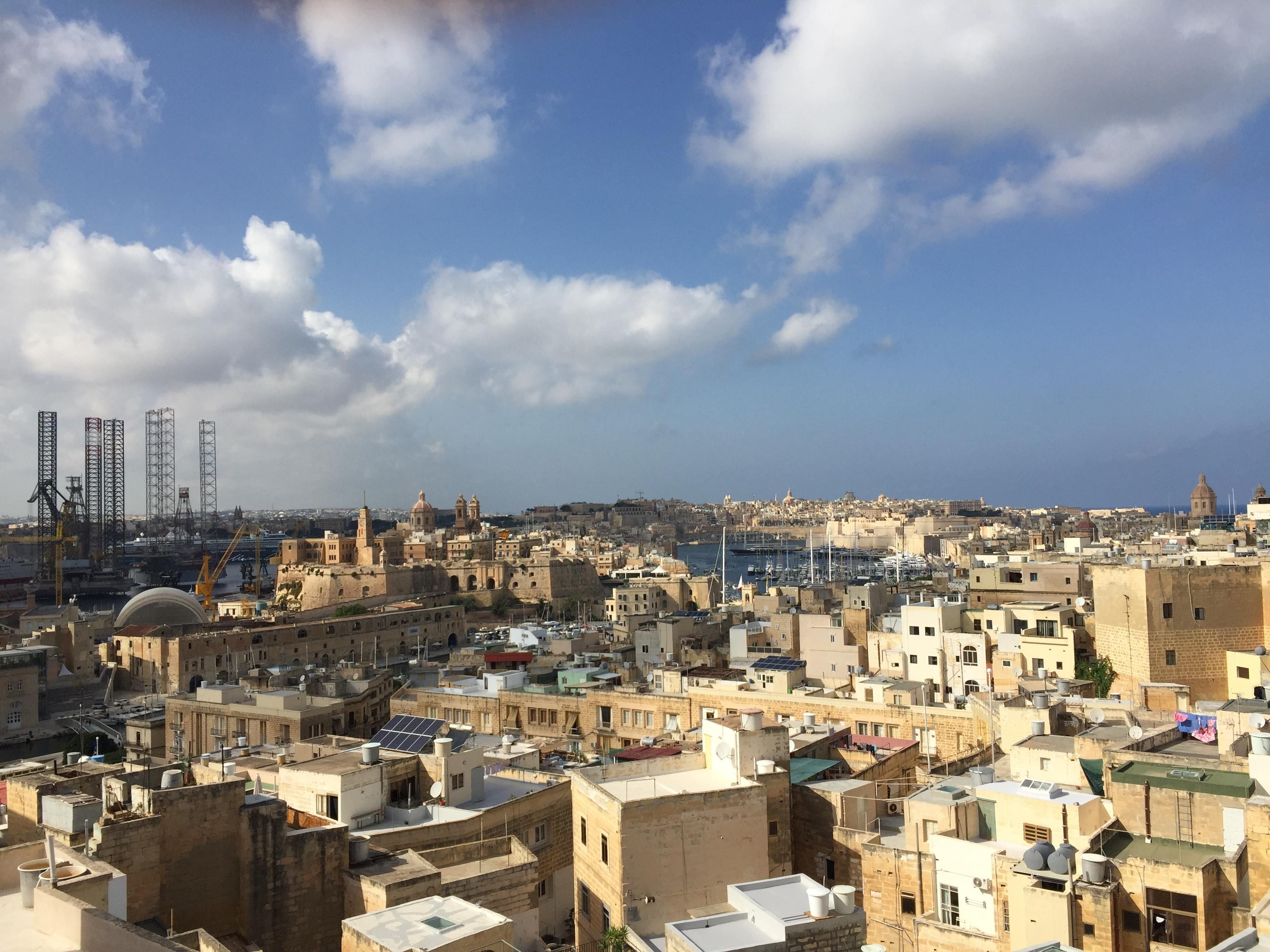 Vista desde la terraza del edificio