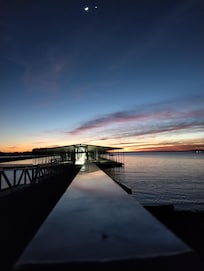 Boat dock near the hotel