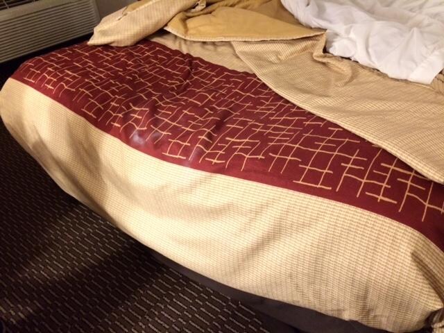 Bed is about to collapse