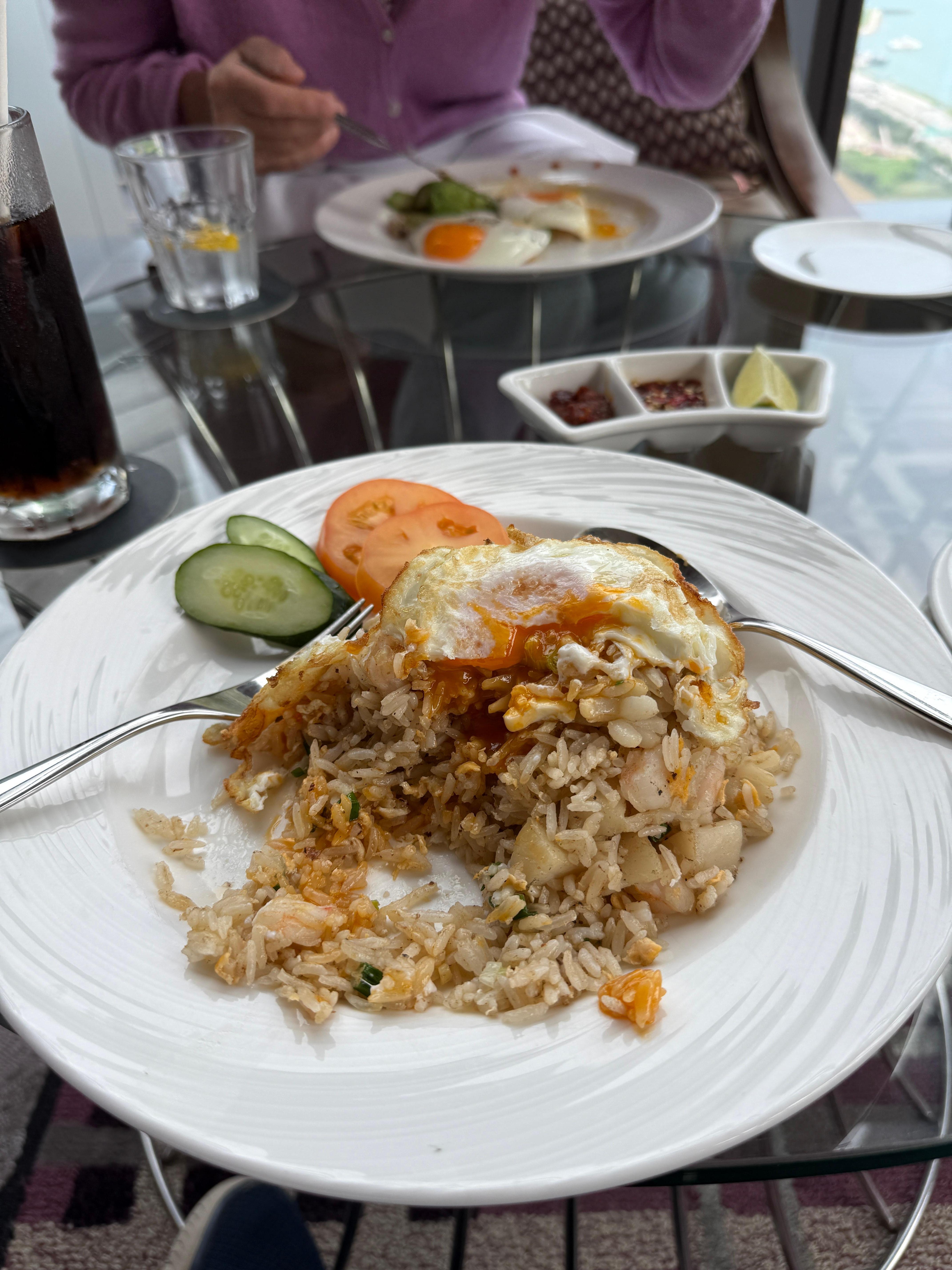 Seafood fried rice