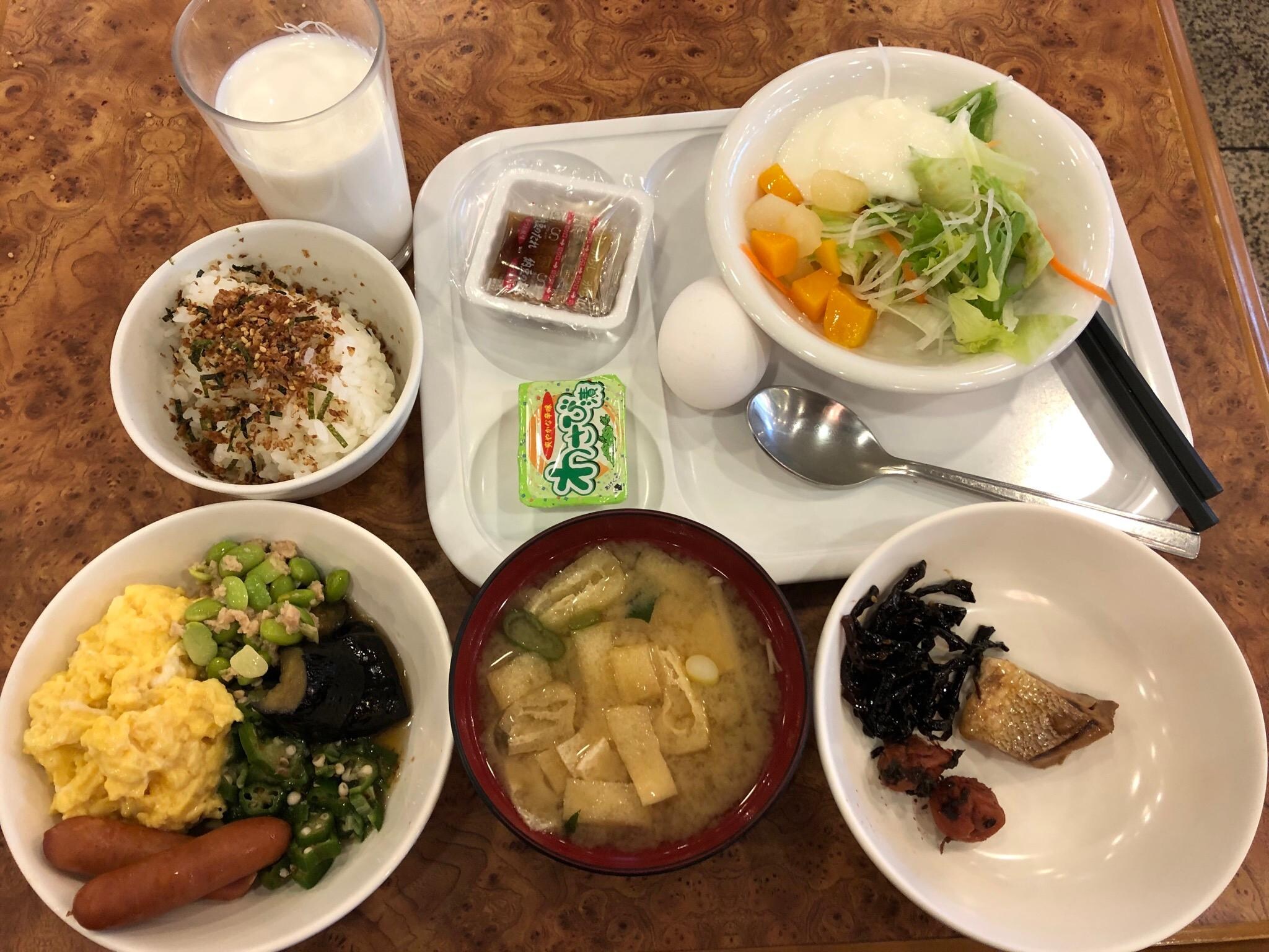 朝食美味しかったです♪(^-^)/