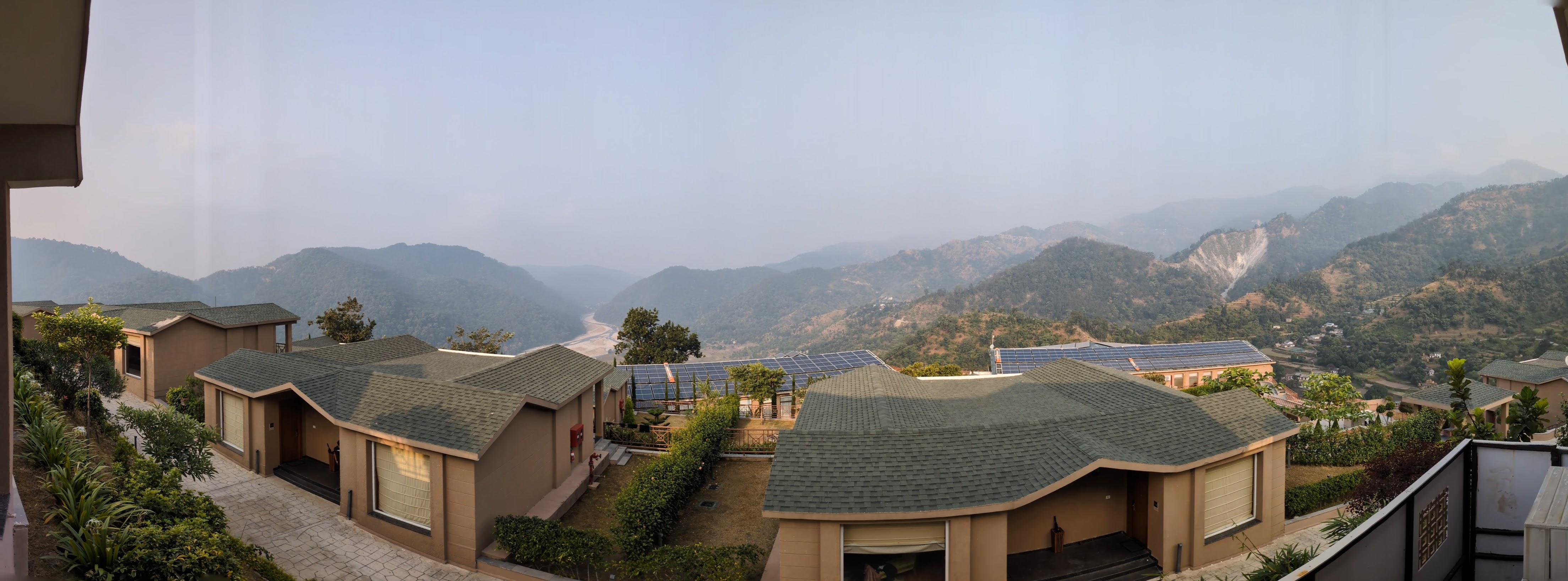 Panoramic view from room