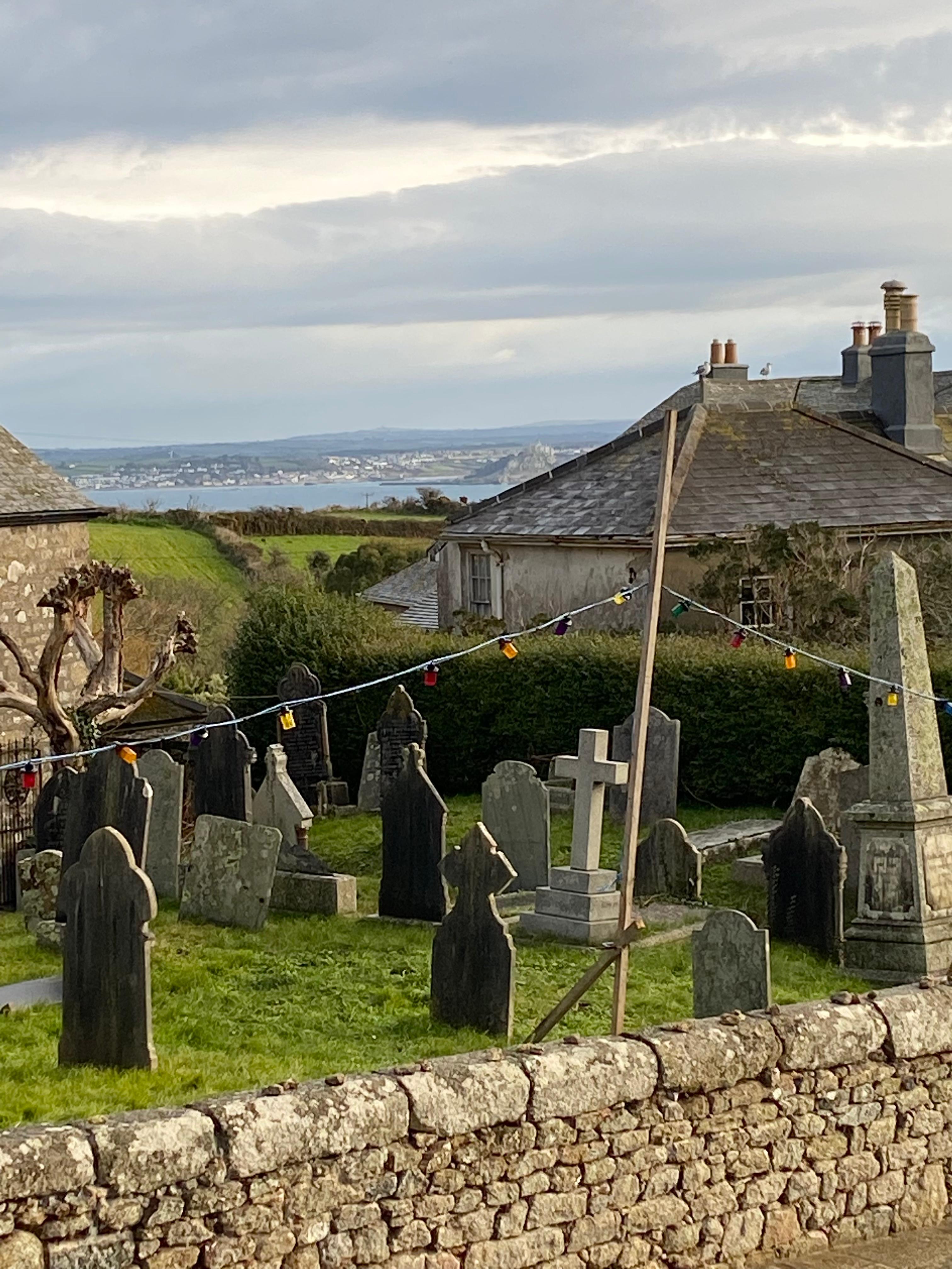 View from room 1 you can see St Michael’s Mount 