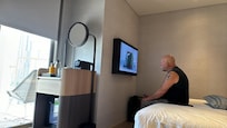 Room with television