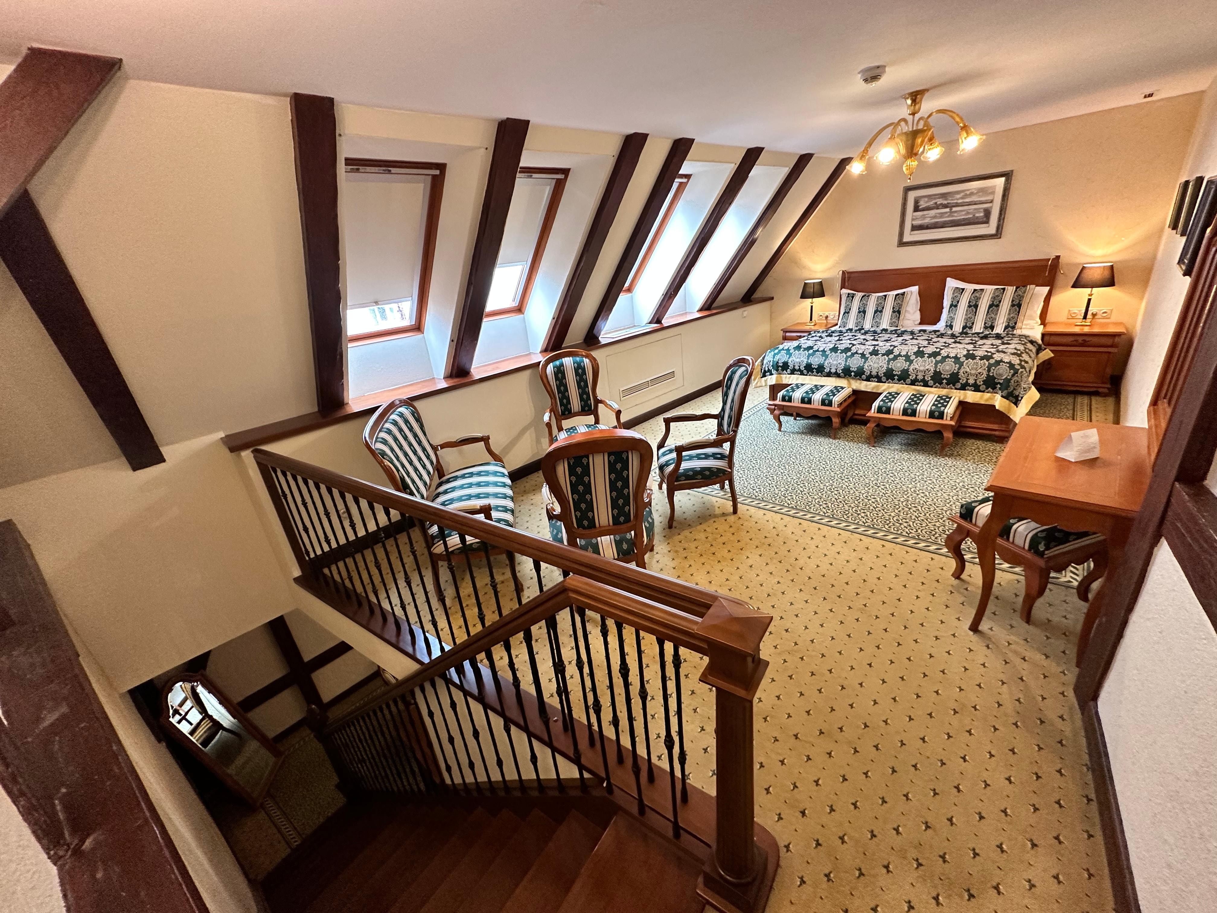 Andre etasje på trippelrommet