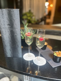 Drinks at our arrival 😍