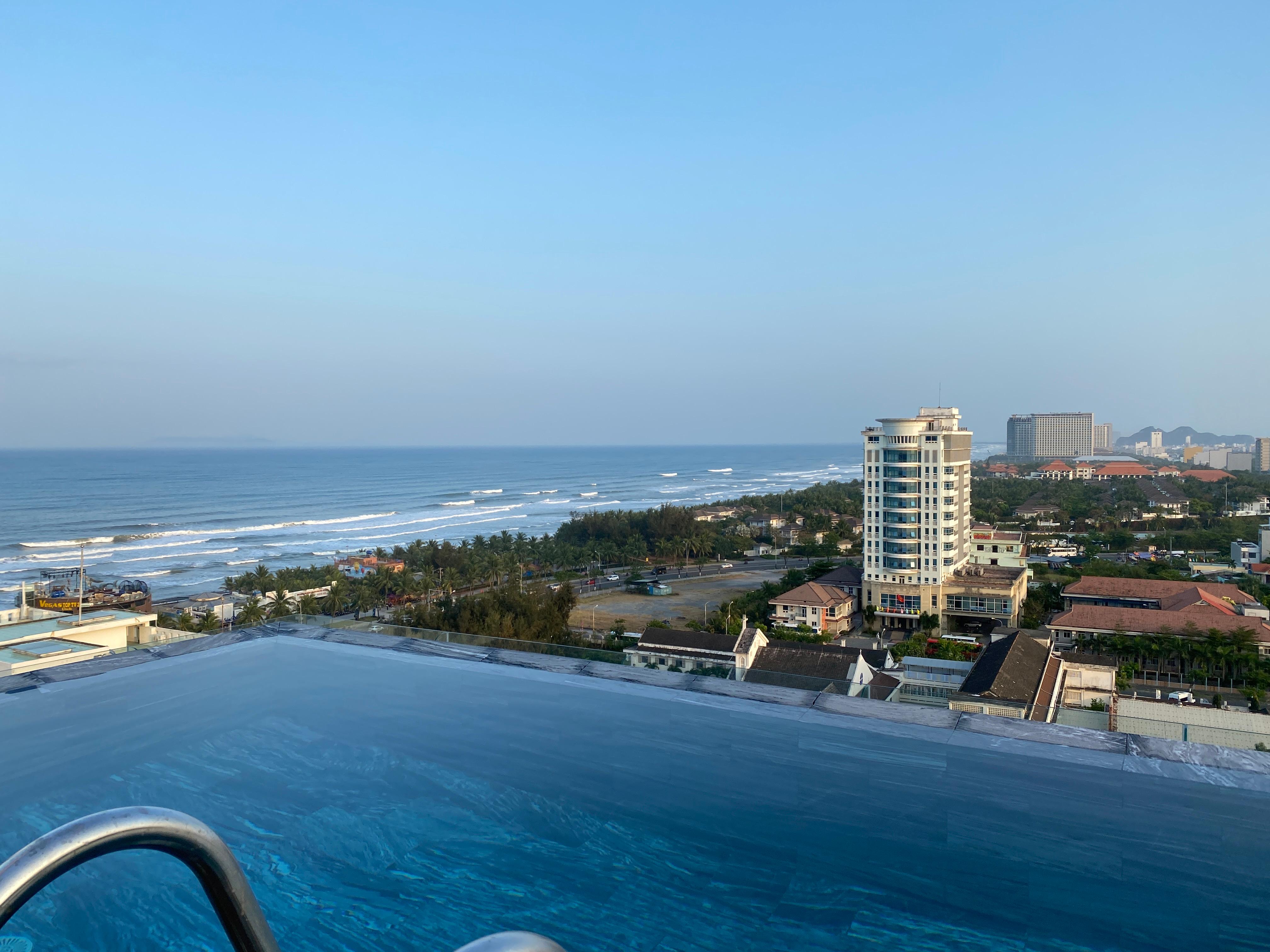 Rooftop pool