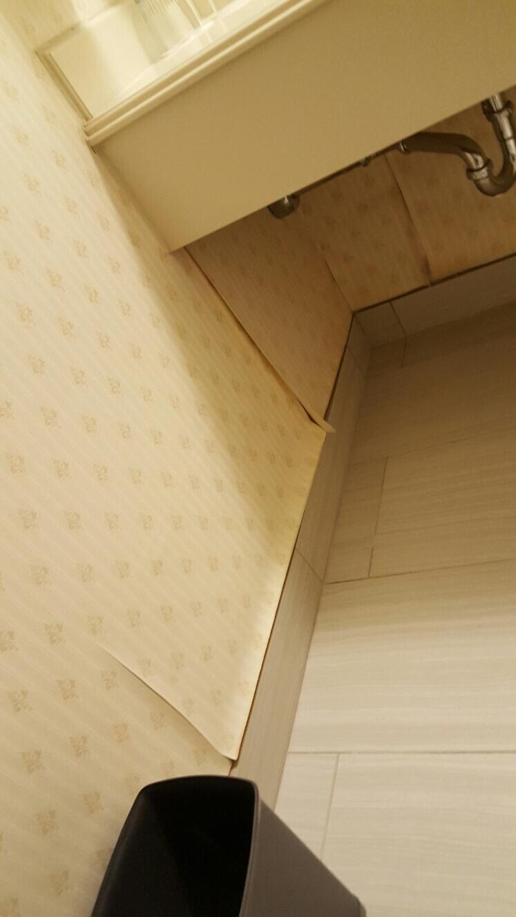 Wallpaper coming off