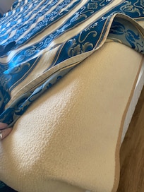 Mantas de la cama