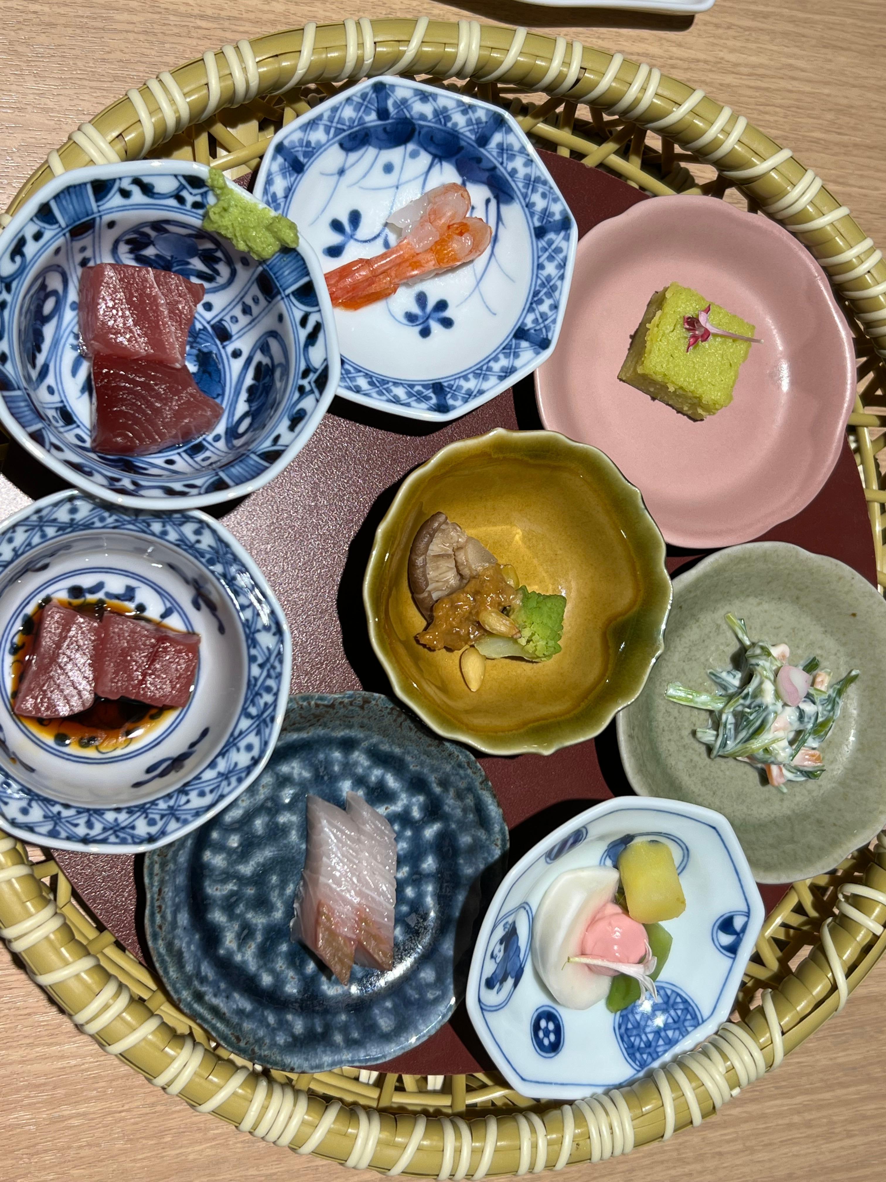 Appetizers from the Buffet