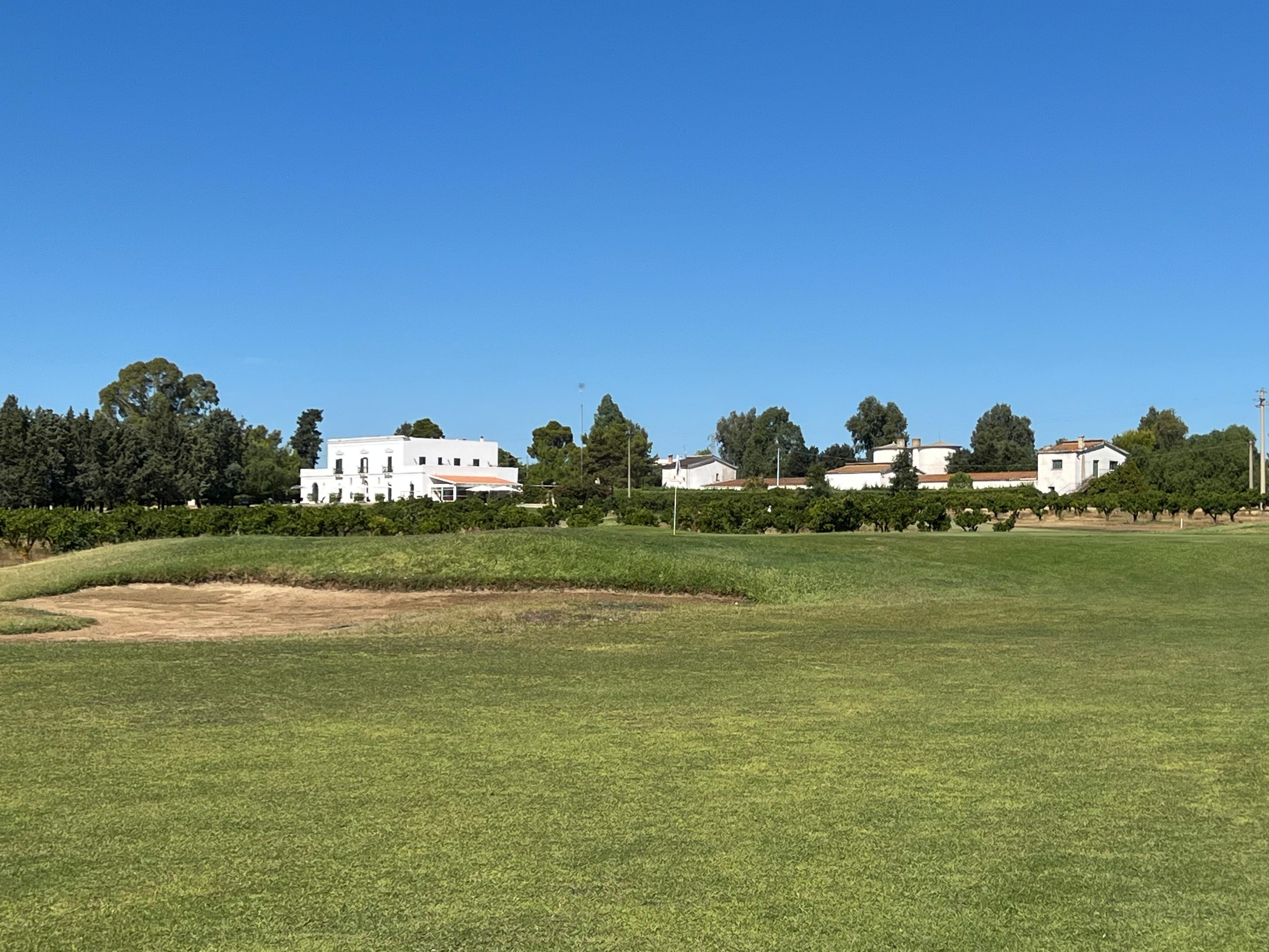 View of Clubhouse from fairway