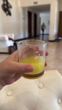 Fresh juice upon check in