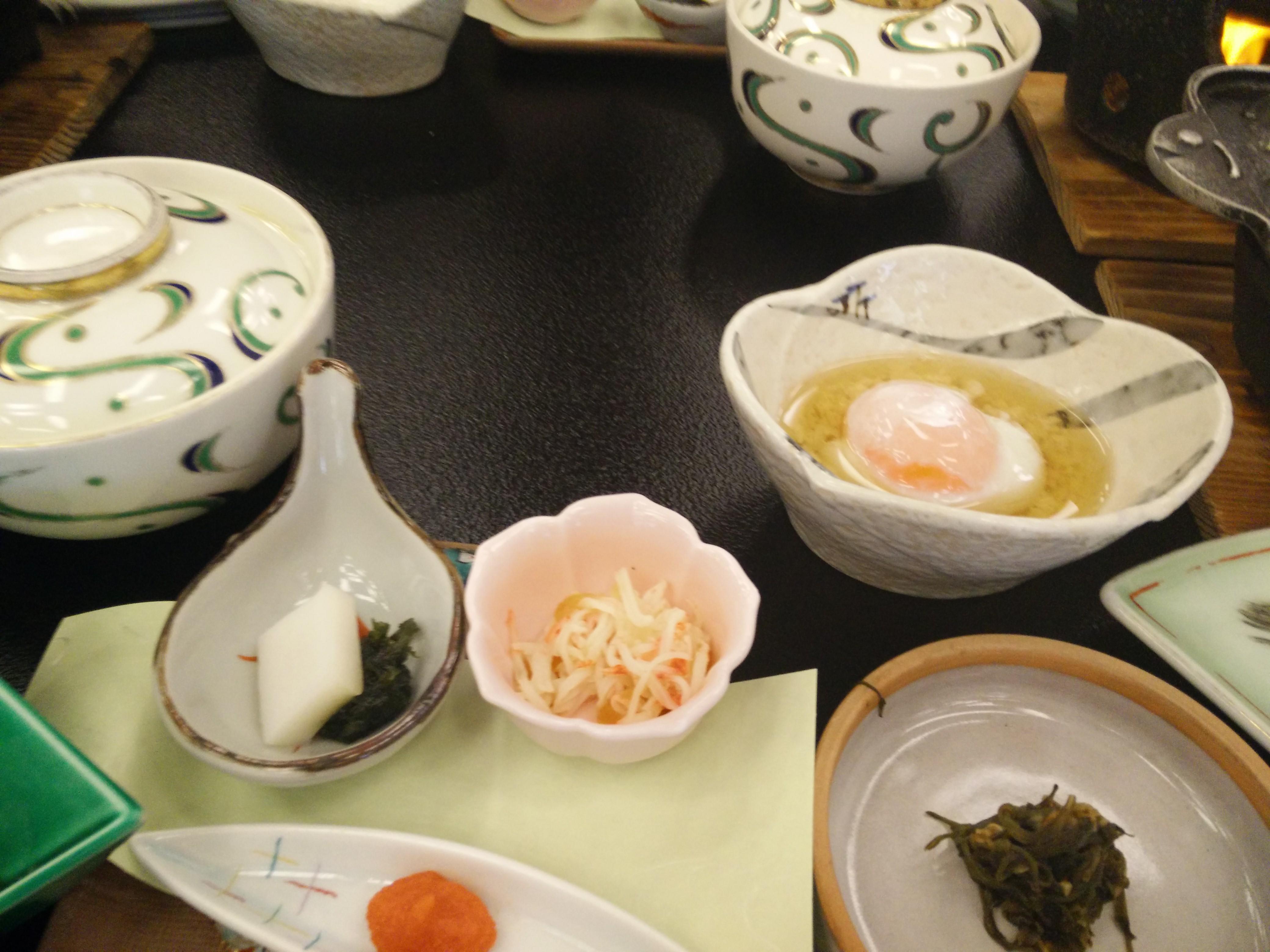 Traditional Japanese breakfast