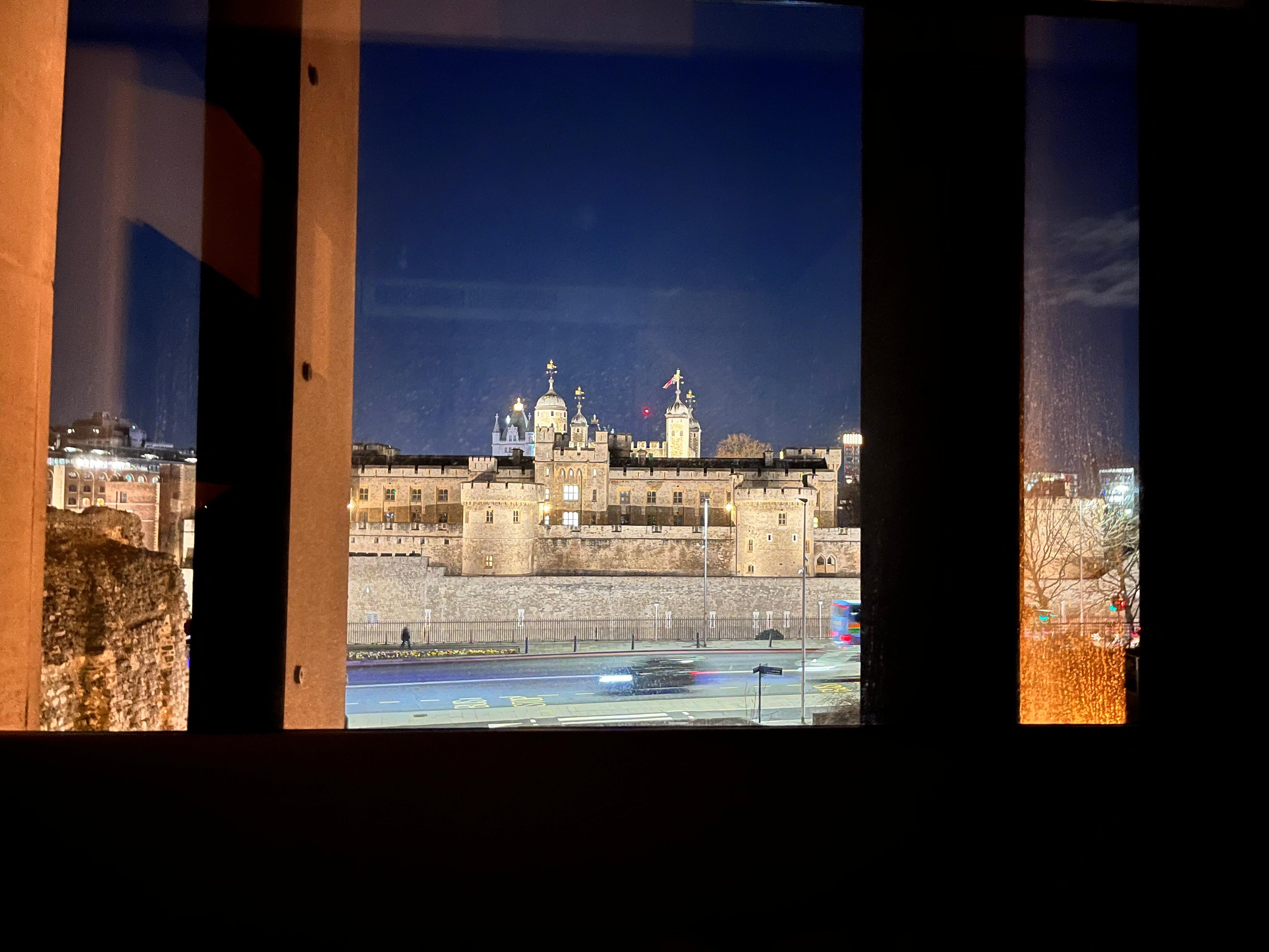 Tower of London at night
