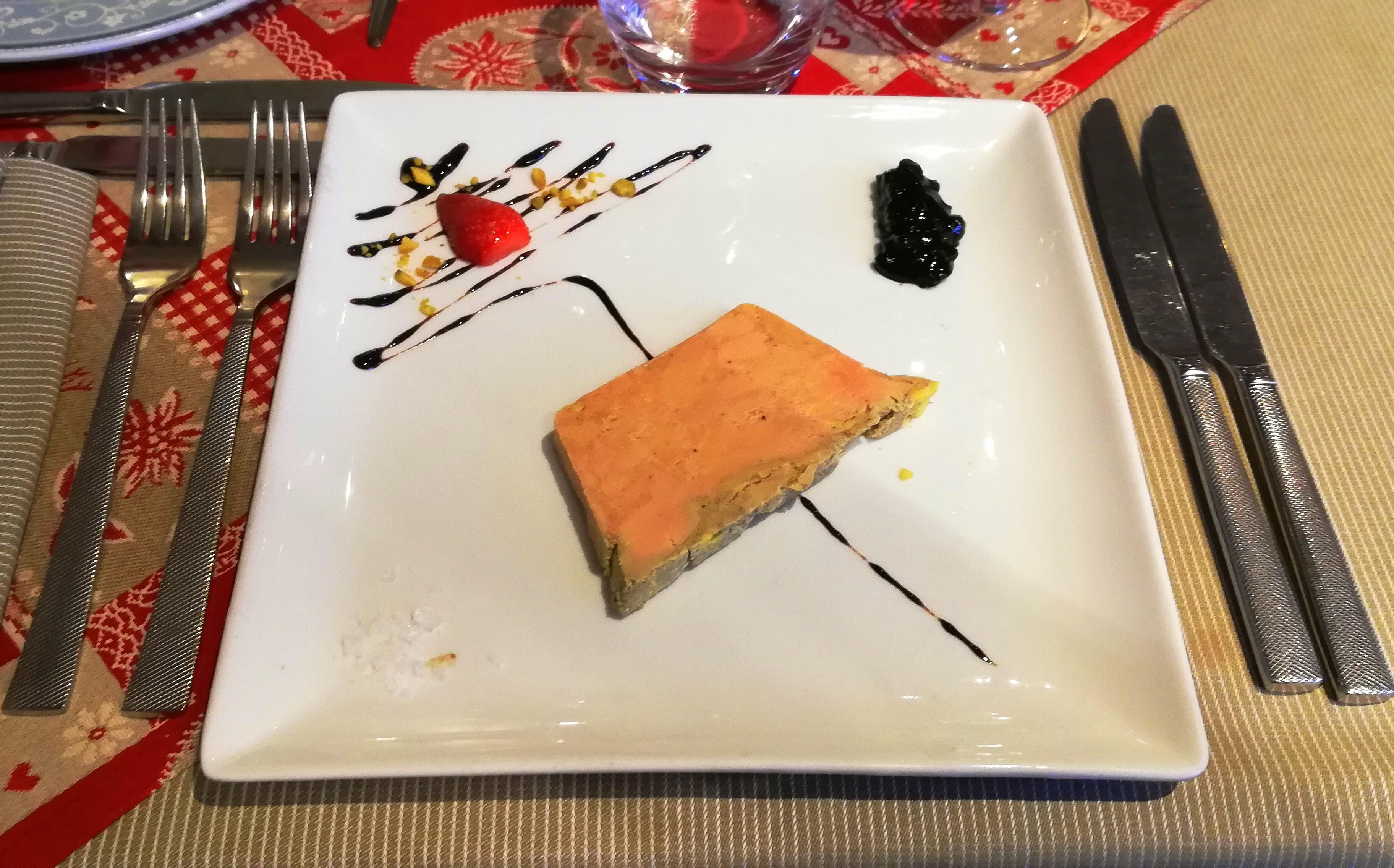 Foie gras au Martini ... un délice !!!