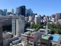 View from top of hotel