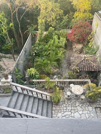 Cute deck out back