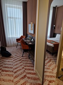 Bedroom from hallway