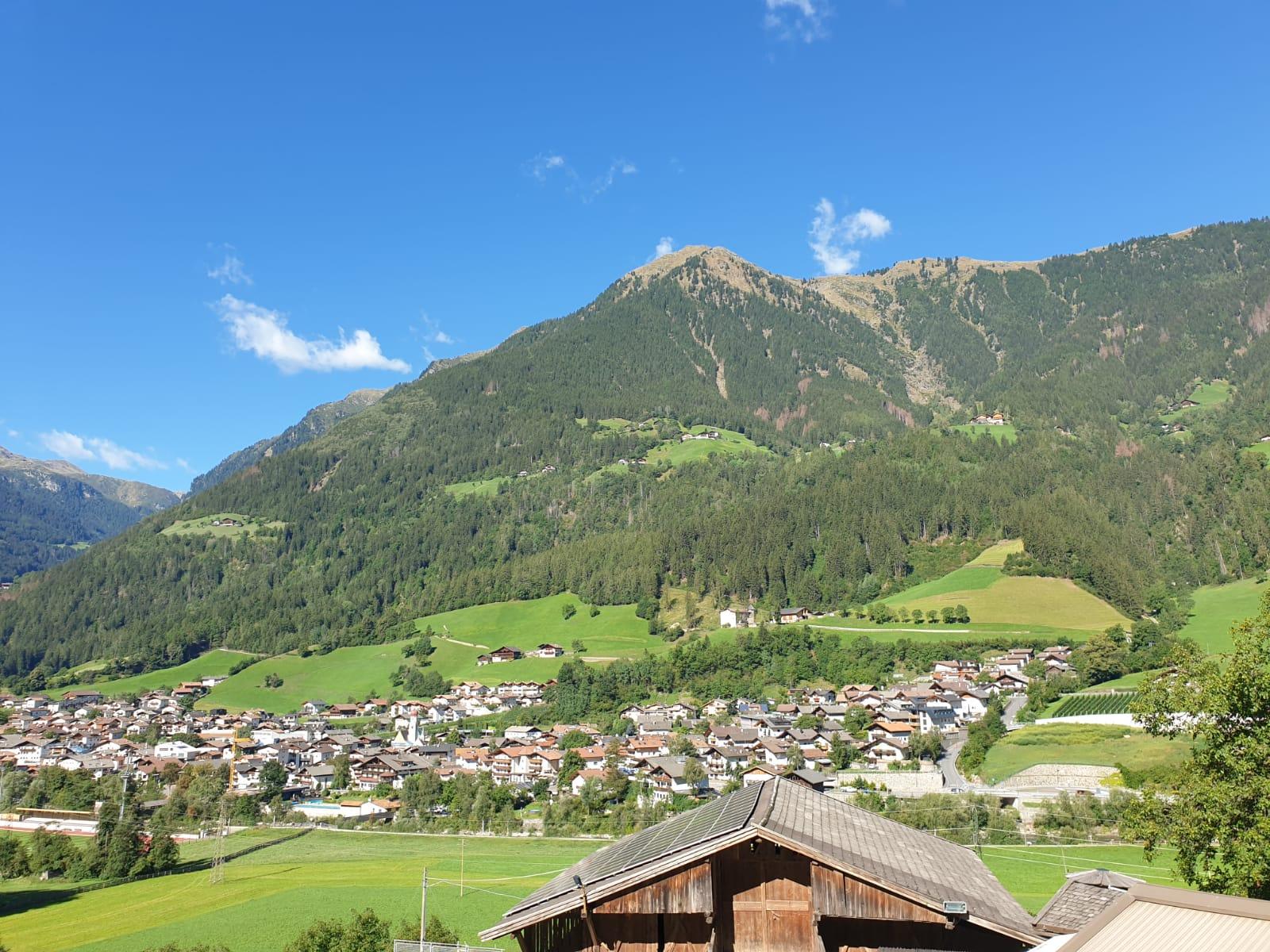 Blick vom Balkon