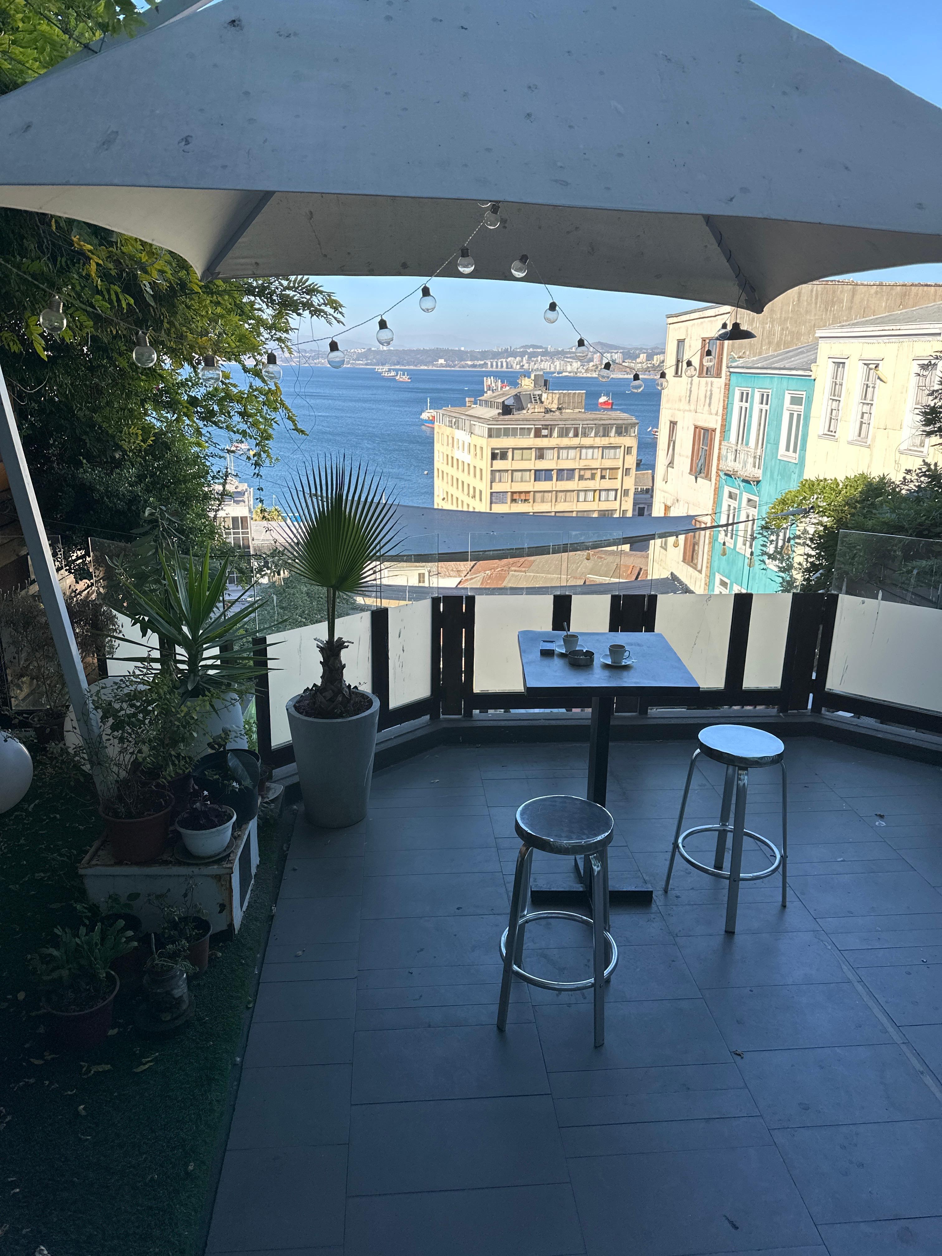 Terrace with ocean view 