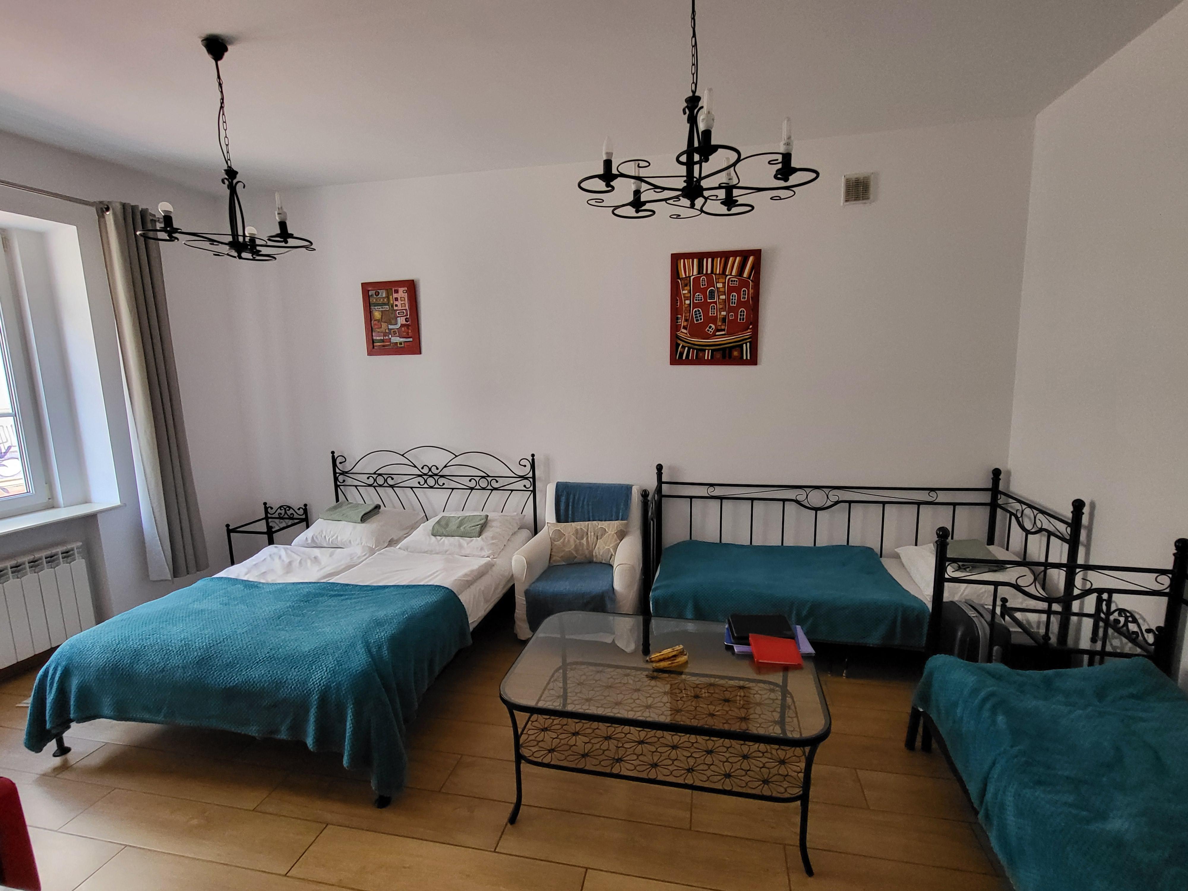 La chambre pour 4 personnes