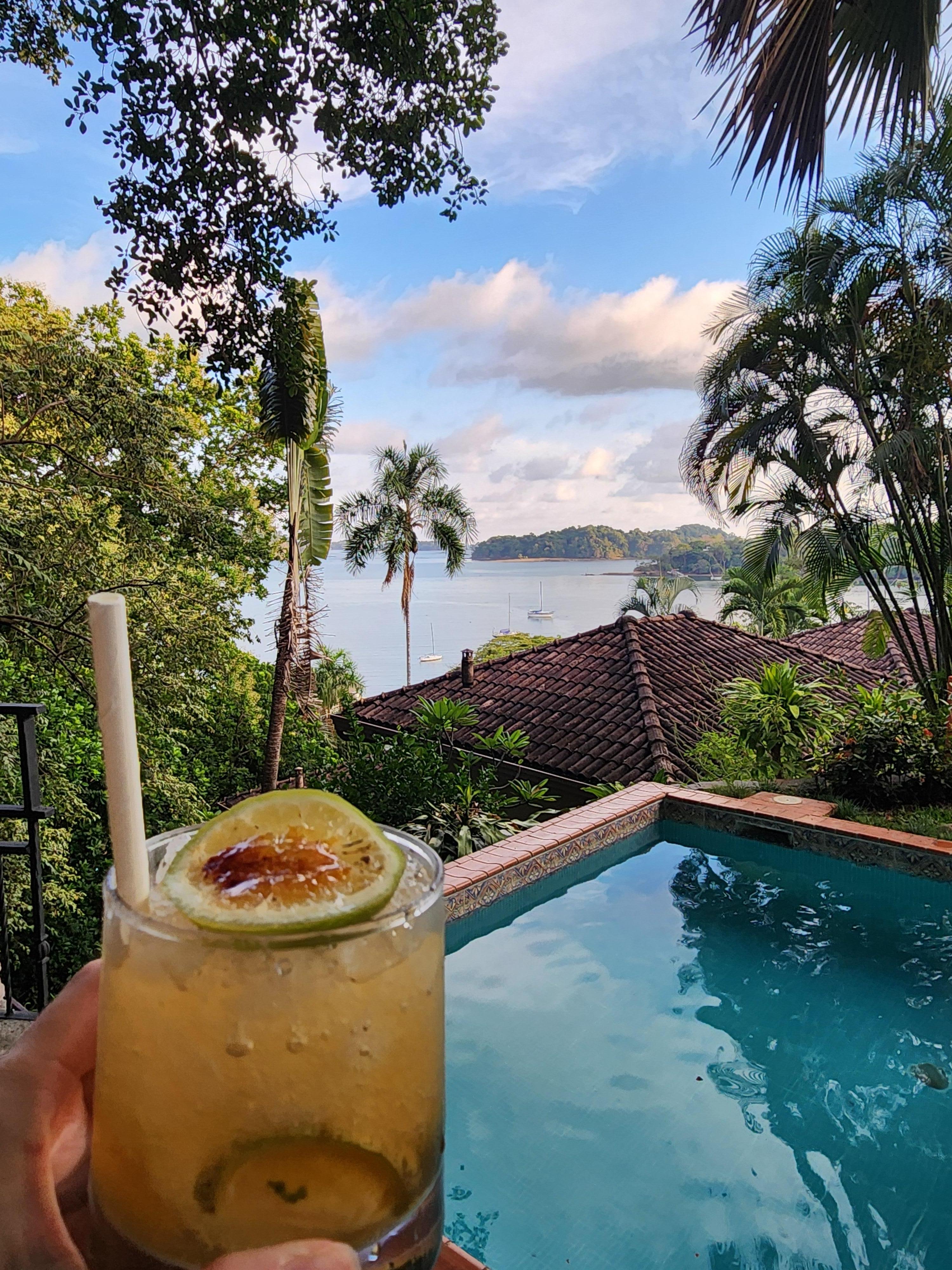 Poolside view