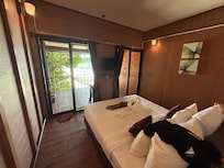 Room with balcony