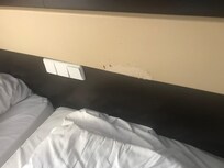 Head board fabric missing